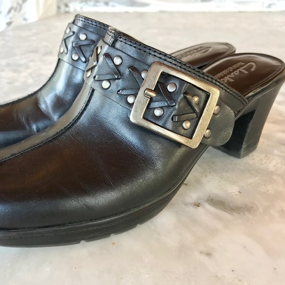 Clark’s Bendables | Leather Buckle Mule - Picture 6 of 8